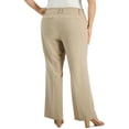 thumbnail image 2 of Alfani Womens Plus Curvy Fit Office Trouser Pants, 2 of 2