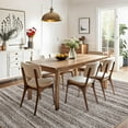 thumbnail image 2 of Hasoo Indoor Area Rug 8' x 10' Modern Rug for Living Room Braided Carpet for Home Office, Gray, 2 of 6
