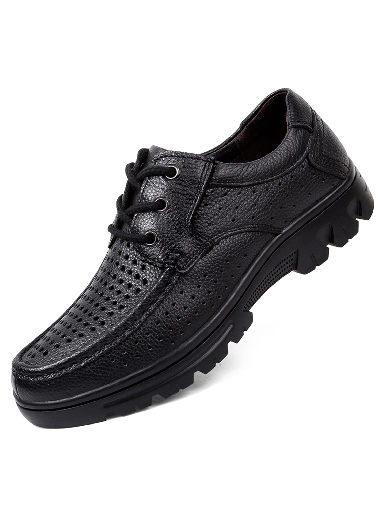 Mens Loafers Slip On Loafer Leather Casual Walking Shoes Comfortable