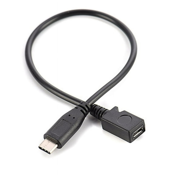 USB TypeC to Mini USB Cable, UsbC Male to MiniUSB Female Adapter Converter for Laptop Devices Charging Cable