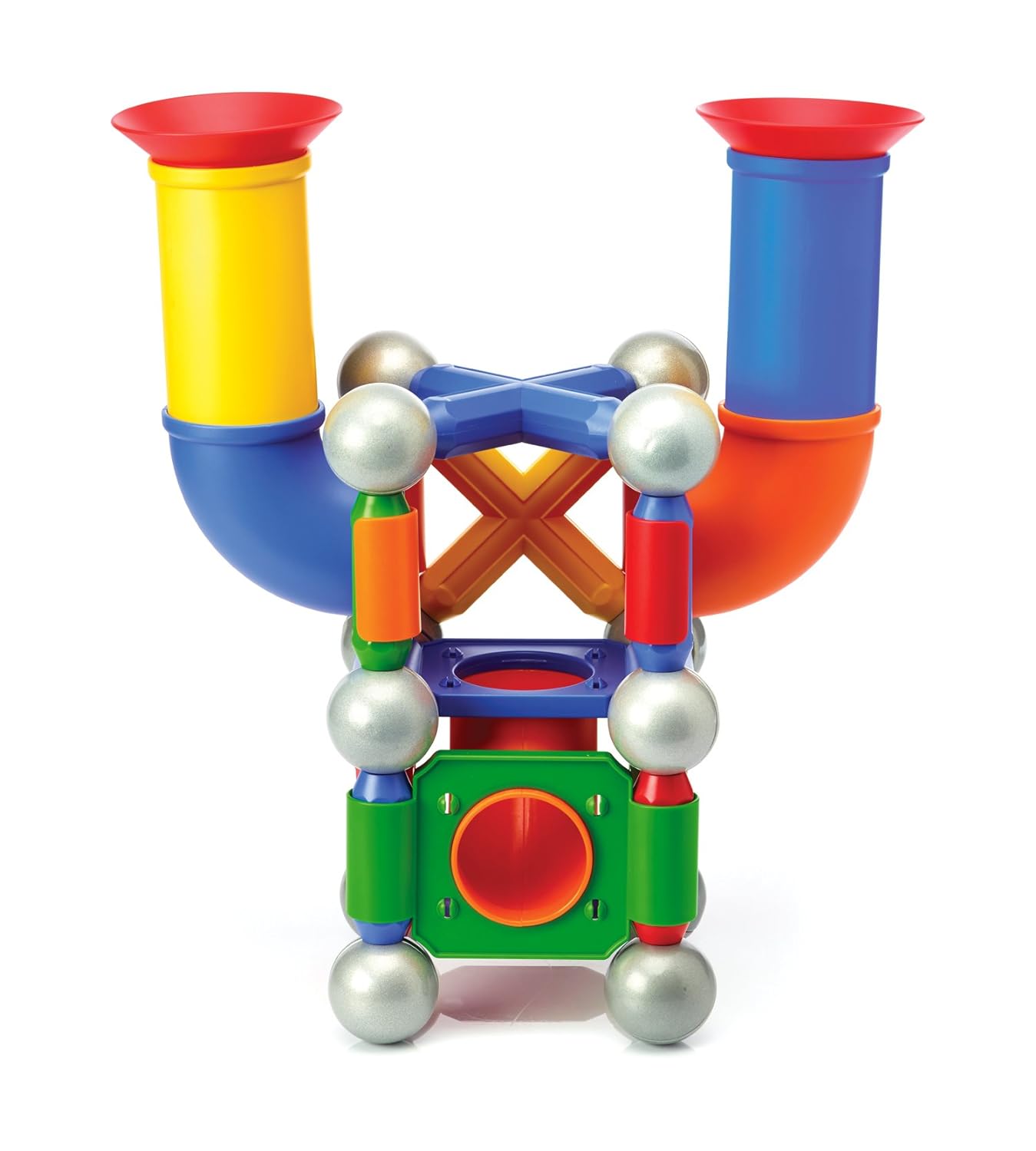 SmartMax Mega Ball Run 71-pieces Dynamic STEM Magnetic Building Set for Ages 3+ - image 2 of 2