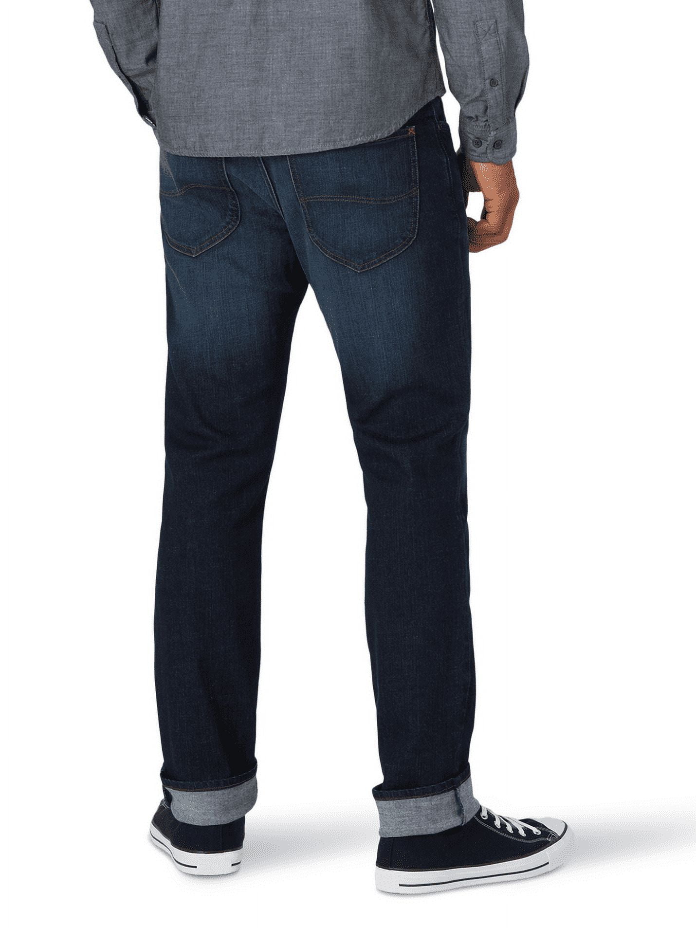 Lee Men's Straight Tapered Denim Jean