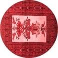 thumbnail image 1 of Ahgly Company Indoor Round Persian Red Traditional Area Rugs, 8' Round, 1 of 4