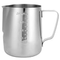 thumbnail image 4 of Safe And Comfortable Milk Pitcher, Clear Measurement Scale Easy To Clean Ergonomic Handle Frothing Cup, Restraunt for Office Cafe Home 600ml, 4 of 7