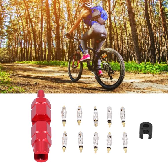 Conjunto De Reparación Del Kit De Herramientas De Quema De Válvula De Bicicleta, Material De Latón De, Fuerte Resistente, Buen Rendimiento De Sellado, Resistencia A La