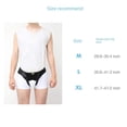 thumbnail image 4 of Cinturón de hernia para hernia inguinal simple/doble o deportiva, soporte para hernia para hombres para mujeres Correa de recuperación para aliviar el dolor-XL, 4 of 5