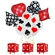 thumbnail image 1 of Set de globos con temática de póker, 17 piezas, decoración para fiestas nocturnas de casino, 1 of 2