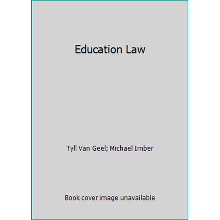 Education Law [Hardcover - Used]