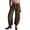Caramel, variant on sicmoss Women's Leopard Y2K Vintage Mid Rise Stretchy Barrel Jeans Loose Wide Leg Cropped with Pockets