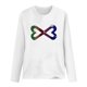 thumbnail image 4 of Camiseta de mujer Camisetas divertidas lindas de manga larga de otoño Camiseta Hearth Love Camiseta de regalo Tops Blusa Regalo para parejas Pompotops gfhjh15718, 4 of 4