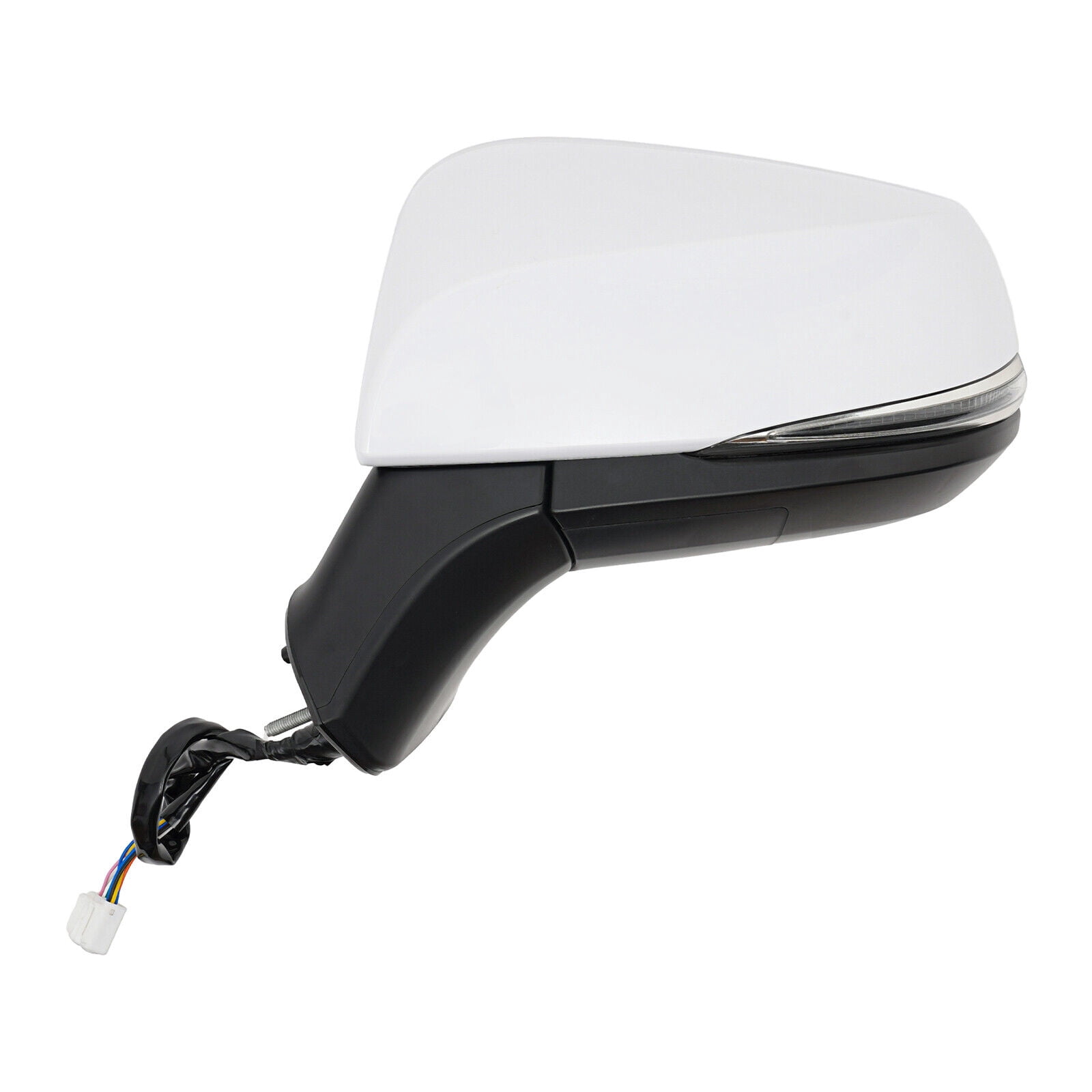 8 Pin Car Side Mirror for 2019-2024 Toyota RAV4 Power Heated Turn Lamp, Left Side Mirror, Driver Side Mirror