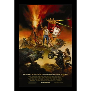 AQUA TEEN HUNGER FORCE - 11x17 Framed Movie Poster