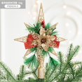 thumbnail image 1 of Adornos navideños, colgante dorado para árbol de Navidad, copo de nieve, estrella, Ángel, adornos navideños de Año Nuevo, colgantes para colgar, 1 of 4