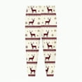 thumbnail image 4 of UAYOTSE Comfortable and Stylish Christmas Print Children Long Sleeved and Long Legged Pajamas Set for Boys and Girls,Sizes 3-4 Years, 4 of 5