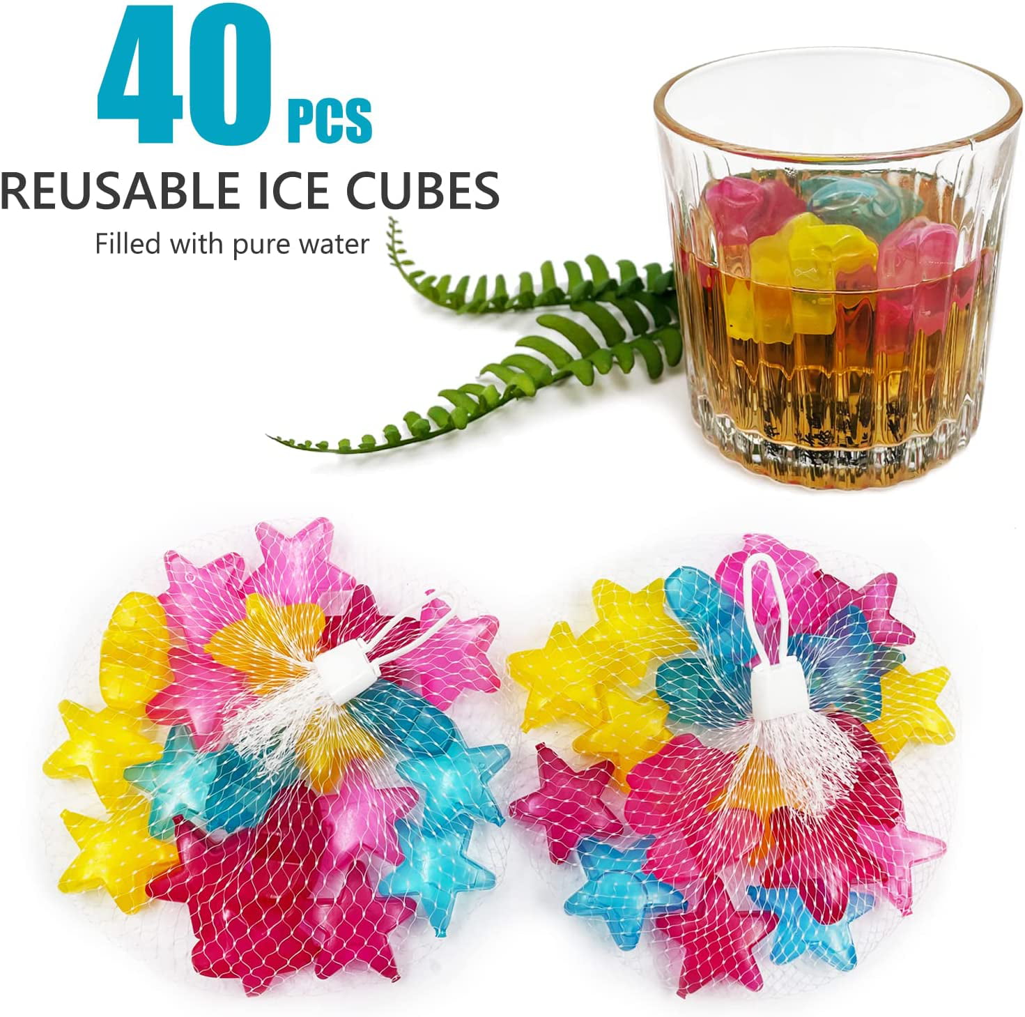 Reusable Ice Cube Plastic Ice Cubes Quick freeze Easy to - Temu