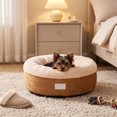 thumbnail image 6 of Pet Villa Cat Dog Bed Removable Cover Winter Warm Cozy Plush Nest for Cats Small Dogs Indoor Rest Sleeping Two Purpose Pet Supplies(S), 6 of 7