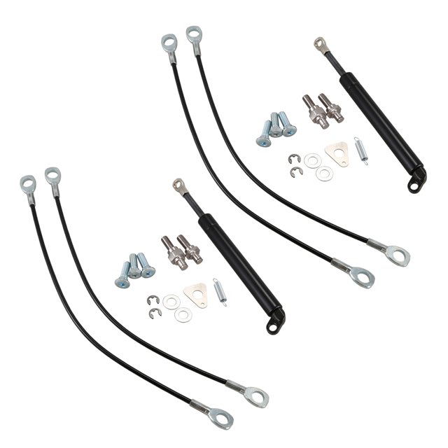 2X New Rear Gate Tailgate Strut Shock for Dmax 2012+ 2015+ Stainless Steel Gas Easy Slow Down for D-Max