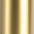 thumbnail image 3 of Allora Mid-Century Brass Metal Rectangle Coffee Table with Walnut Wood Shelf, 3 of 8