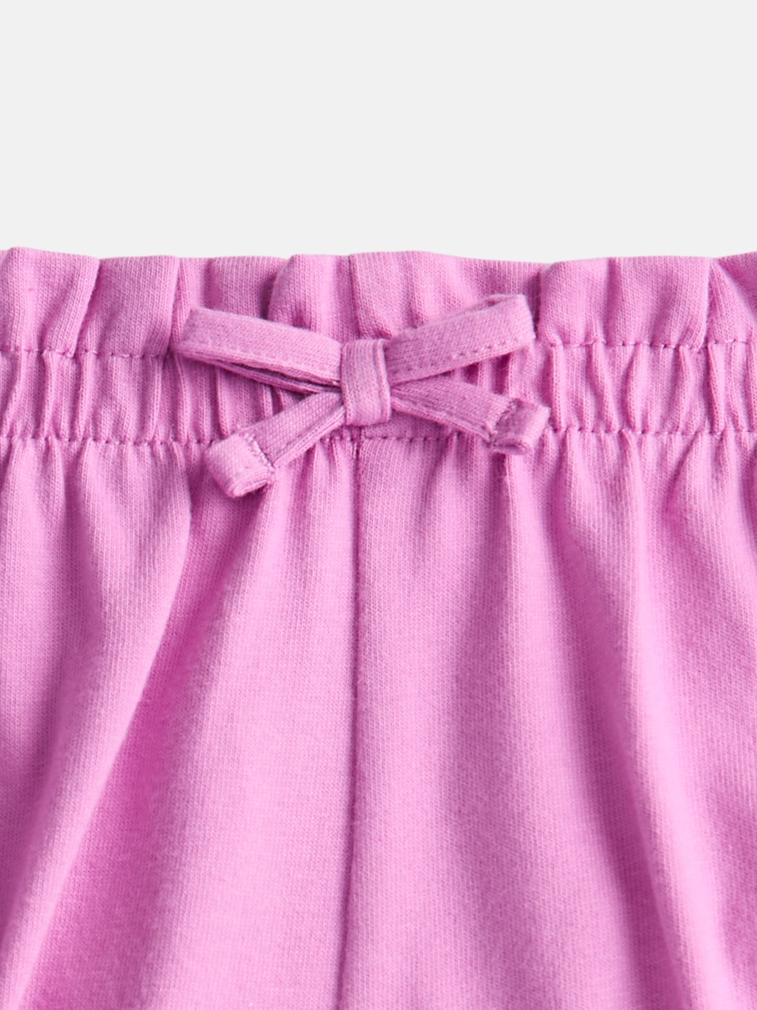 Wonder Nation Baby Girls' Bubble Shorts, 3-Pack, Sizes 0M-24M