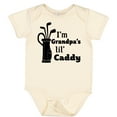 thumbnail image 3 of Inktastic I'm Grandpa's Lil' Caddy Golf for Kids Boys or Girls Baby Bodysuit, 3 of 5