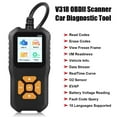 thumbnail image 3 of Lector de código V318, herramienta de diagnóstico de coche, escáner OBD2, probador de batería, comprobación del sistema del motor, multilenguaje, 3 of 4
