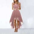 thumbnail image 5 of 2024 Spring and Summer New Style Hollow Waist Chiffon Dress Evening Lace Dress, 5 of 5