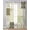 Olive Green, variant on Boho Spring Floral Sheer Curtains 63 Inch Length 2 Panels Set for Living Room/Bedroom, Retro Flowers Plants Patchwork Grid Green Kitchen Curtains Grommet Curtains Window Treatments 42"x63"x2