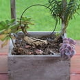 thumbnail image 4 of BESTYASH 4Ud Soporte Negro Para Plantas Con Geométrico Para Jardín Y Macetas, 4 of 8