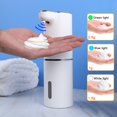 thumbnail image 2 of Dispensador automático de jabón en espuma, Sensor sin contacto, máquina de lavado inteligente recargable por USB, dispensador de jabón líquido con Sensor infrarrojo Tan Jianjun unisex, 2 of 2