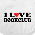 thumbnail image 4 of Inktastic Book Club Lover Boys or Girls Baby Bib, 4 of 4