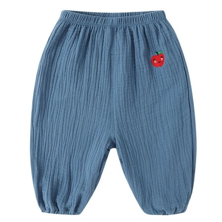 

Baby Boys Pants Solid Color Cotton Trousers Outfits Clothes Soft Performance Casual Sweatpants