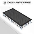 thumbnail image 4 of Dust Filter For Computer Cooler Fan 12x36cm Magnetic Frame PC Fan Dust Mesh PC Cooler Filter Dustproof PVC Cover 12x12cm-BK, 4 of 6