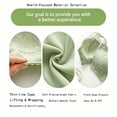 thumbnail image 4 of 2-Pack Woman Floral Wirefree Bra JIANLAI Women's Front Closure Floral Lace Bra, Wide Comfort Straps Full Coverage Everyday Bra, Easy Wear Wirefree Daily Support Bra, 4 of 5