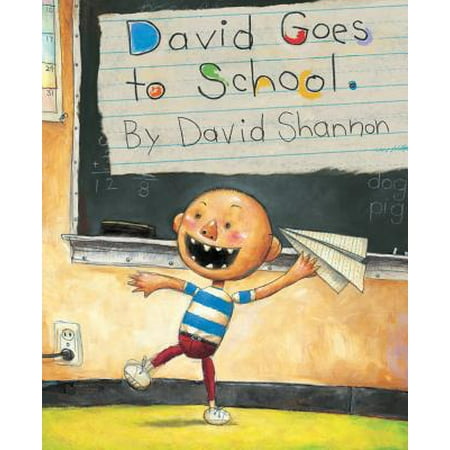 David New Book - David Goes to School (Hardcover)