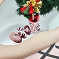 thumbnail image 4 of Christmas Press on Nails GUAACCB Short Almond Snowflake, 4 of 7