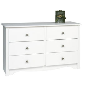 Prepac Sonoma Black Condo Sized 6 Drawer Double Dresser Walmart Com Walmart Com