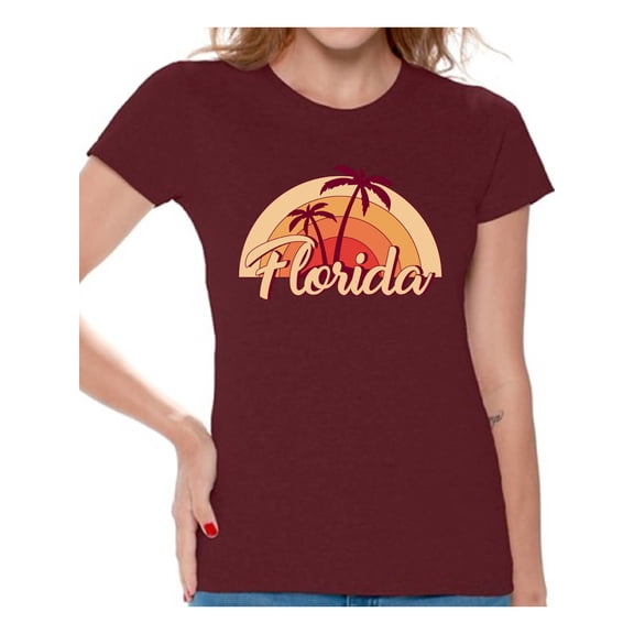 Florida Woman Shirt - Short Sleeve - Graphic Novelty Souvenir - FL State USA Gift