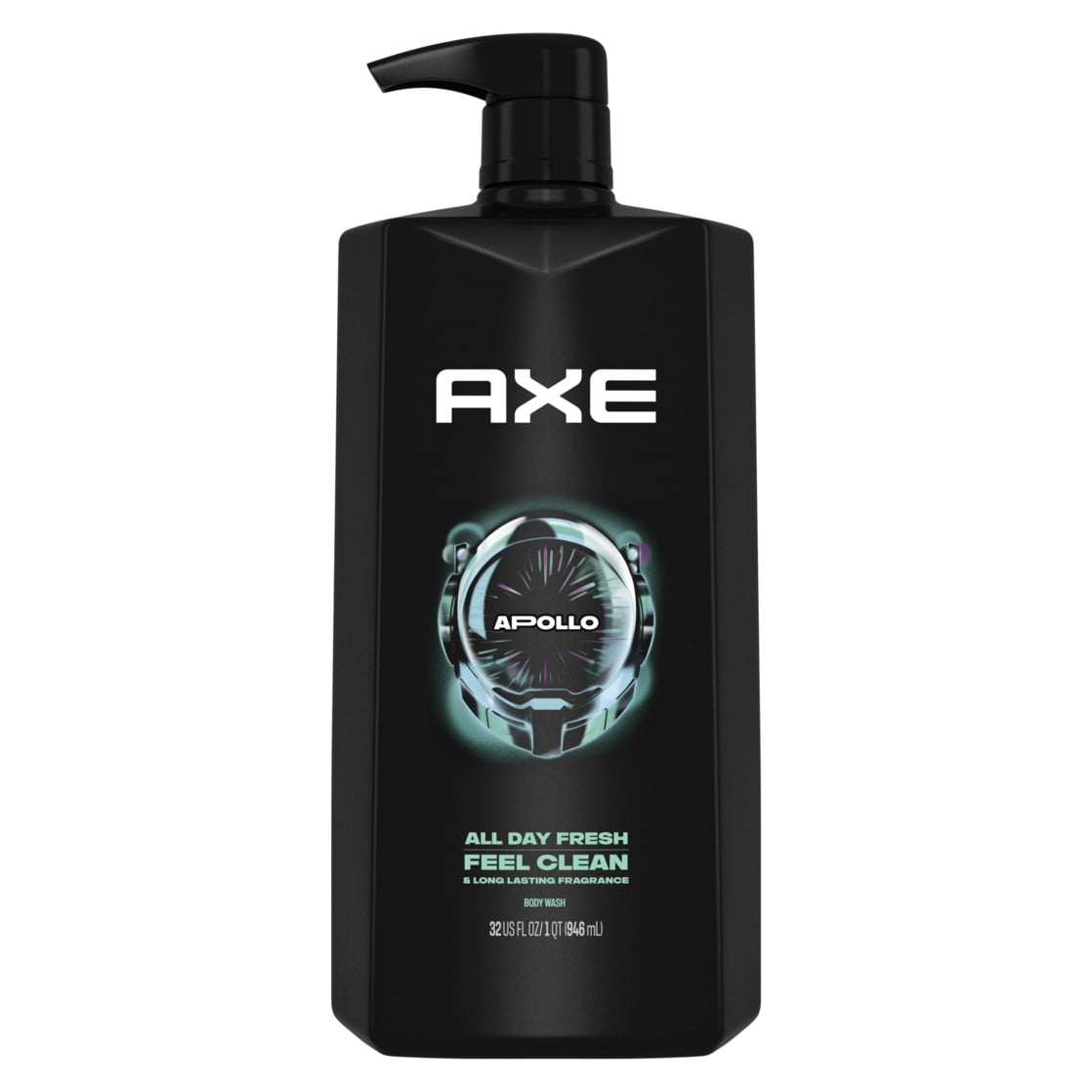 Axe Men's Body Wash with Pump Dark Temptation Dark Chocolate, 32