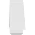 thumbnail image 3 of 60"W x 12 1/2"H x 6"D x 6"F, 5/12 Pitch, Redmond Architectural Grade PVC Gable Bracket, 3 of 8