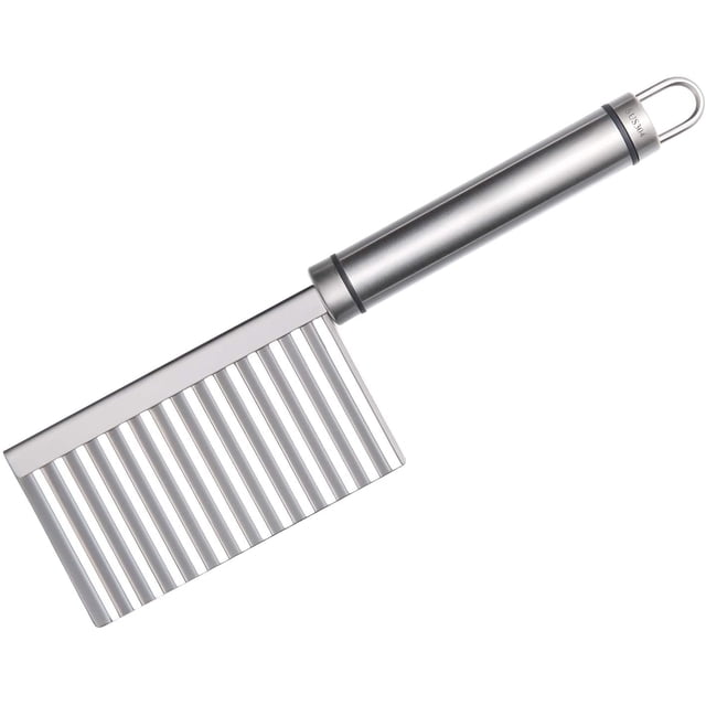 Stainless Steel Garnish Cutting Tool Crinkle Chip Cutter Vegetable Slicer Wave Slicer Potato Slicer