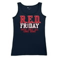 thumbnail image 5 of RED Friday Until They All Come Home Women's Tank Top Remember Everyone Deployed US Military Day American Patriot, 5 of 7
