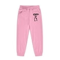thumbnail image 6 of Byoo Bow Graphic Outfit for Tween Girl Pullover Hooded Sweatshirt Jogger Pants Tracksuit Sets Active Sport Sweatsuit Sets, 6 of 6