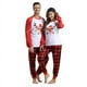 thumbnail image 1 of Pijamas navideños Conjuntos de ropa de dormir familiar Pijamas a cuadros navideños Pijamas para parejas Disfraces navideños para hombres y mujeres Rojo Verde XS -XXXL, 1 of 4