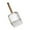 Silver, variant on Forestwhale Cat Litter Scoop - Stainless Steel Metal Cat Litter Scoop-Sturdy Mesh Scooper - Mesh Shovel-Easy to Clean - Suitable for Cat Litter Box