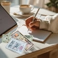 thumbnail image 6 of For Office,Home,School Savings Challenge Savings Binder Save $1000 Envelopes Portable Money Savings Challenge Book, 6 of 10