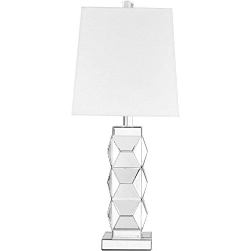 silver sparkly lamp