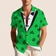 thumbnail image 5 of Ceisia St. Patrick's Day Men's Unisex Hawaiian Shirt | Summer Beach Casual Short Sleeve Button Down Gift Printed Top, 5 of 9