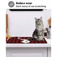 thumbnail image 6 of Large Induction Cooktop Protector Mat Christmas Reindeer Stove Top Covers for Electric Stove, Red Black Buffalo Plaid Xmas Winter Decorative Stove Burner Cover Mats, Glass Top Stove Cover, 6 of 7