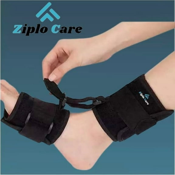 Foot Brace Foot Up AFO Brace Unisex Fits for Right/Left Foot Orthosis Ankle Brace Support, Improve Walking Gait, Effective Relieve Pain for Achilles Tendon
