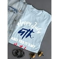 thumbnail image 3 of Yes It's My Birthday 4Th July T-Shirt Women -Image by Shutterstock, Female 4X-Large, 3 of 4